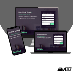 Landpage Venda de Domínio